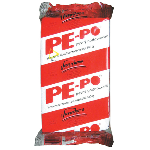 Podpaľovač PE-PO® pevný 40 podpalov podpaľač