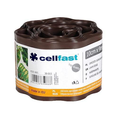 Lem cellfast trávnikový hnedý 100mm L-9m