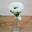 Umelé kvety Anemonka biela 31cm