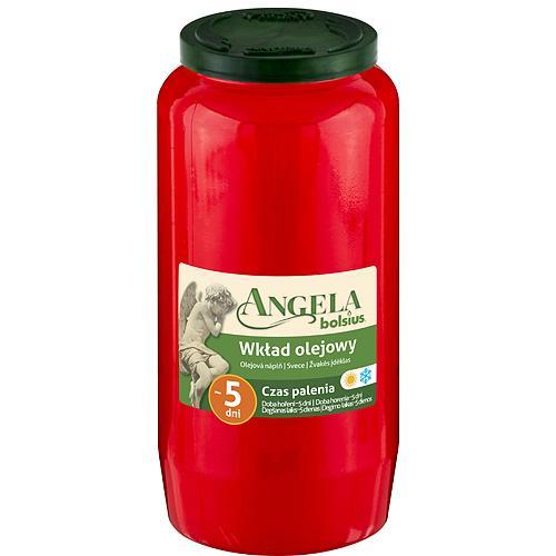 Náplň bolsius Angela NR07 červená 105h 317g olej