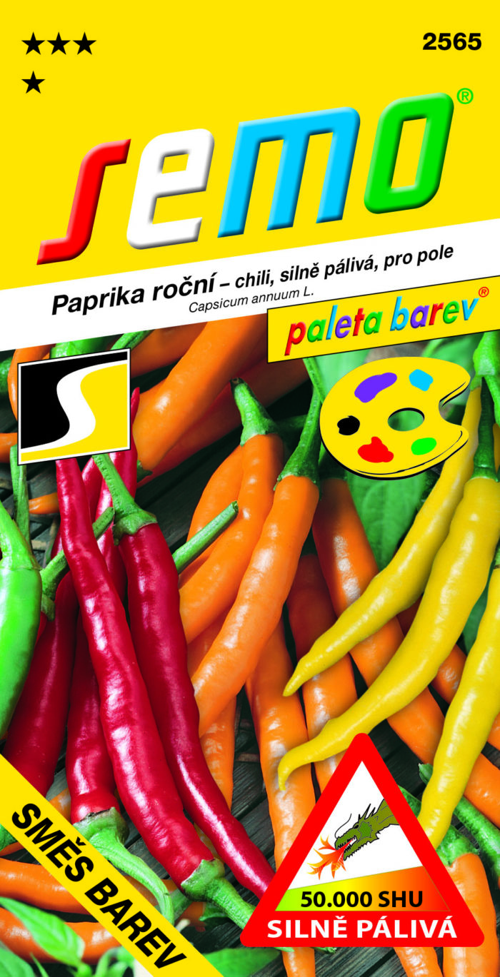Paprika ročná zmes farieb chili 0.4g SEMO