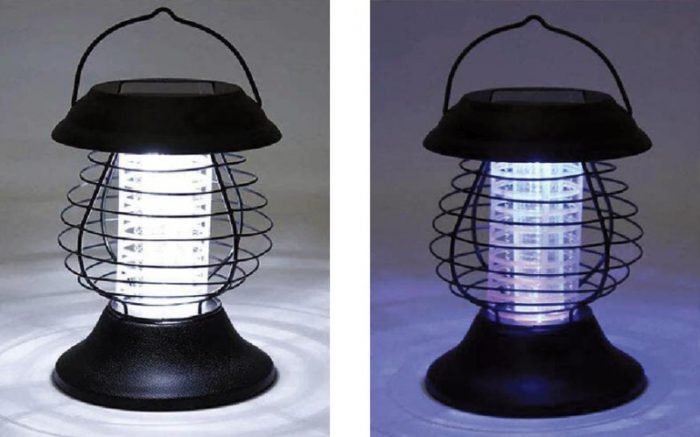 Lampa solárna MOKI 58 proti hmyzu UV LED 13x31cm