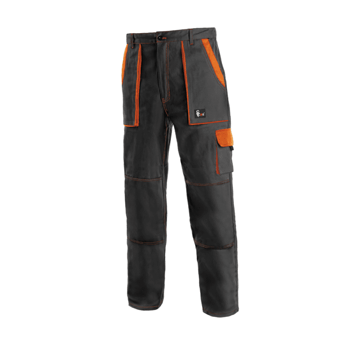 Pracovné nohavice CXS Josef čierno-oranžové