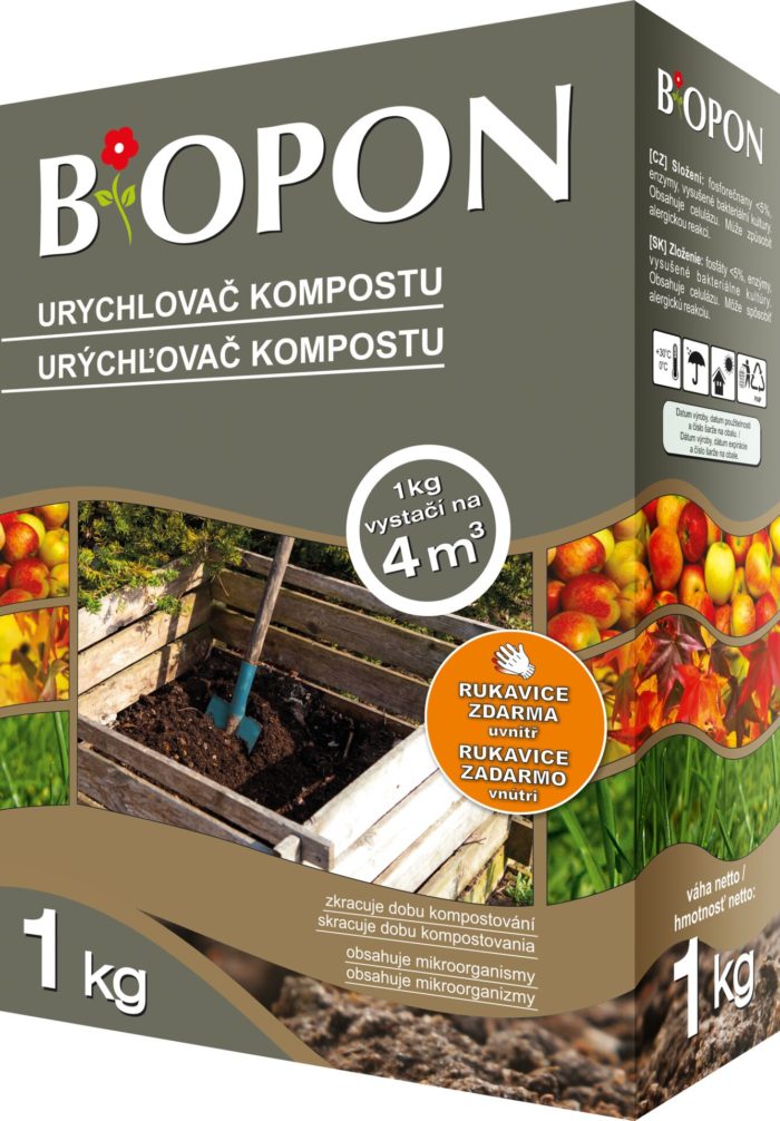 Biopon urýchľovač kompostu 1kg