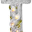 Kríž LED polyresin na hrob solar 17x10x33cm