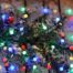 Reťaz MagicHome Vianoce Cherry Balls 100 LED multicolor IP44 8 funkcií osvetlenie L-9.90m