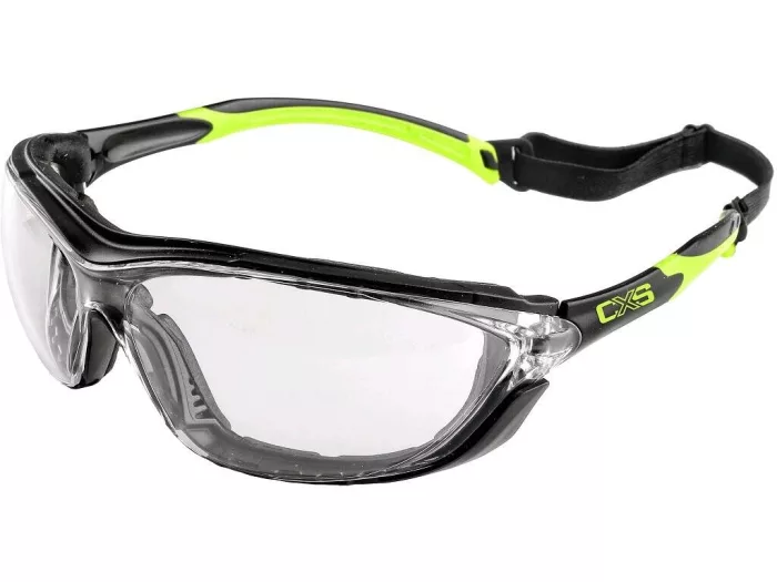 Ochranné okuliare CXS Margay čierno-zelené