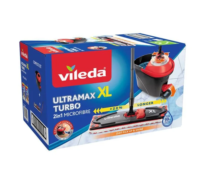 Súprava upratovacia Vileda Ultramax XL TURBO mop na podlahy + vedro